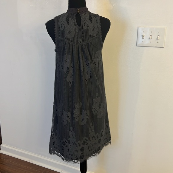 Maurices Classy Lace Neckline Baby Doll Dress, Sz. S. - Picture 3 of 8